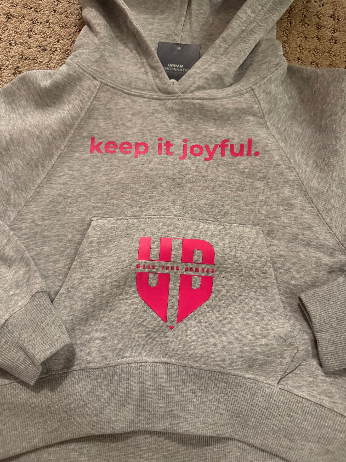 keep it joyful. Hoodie