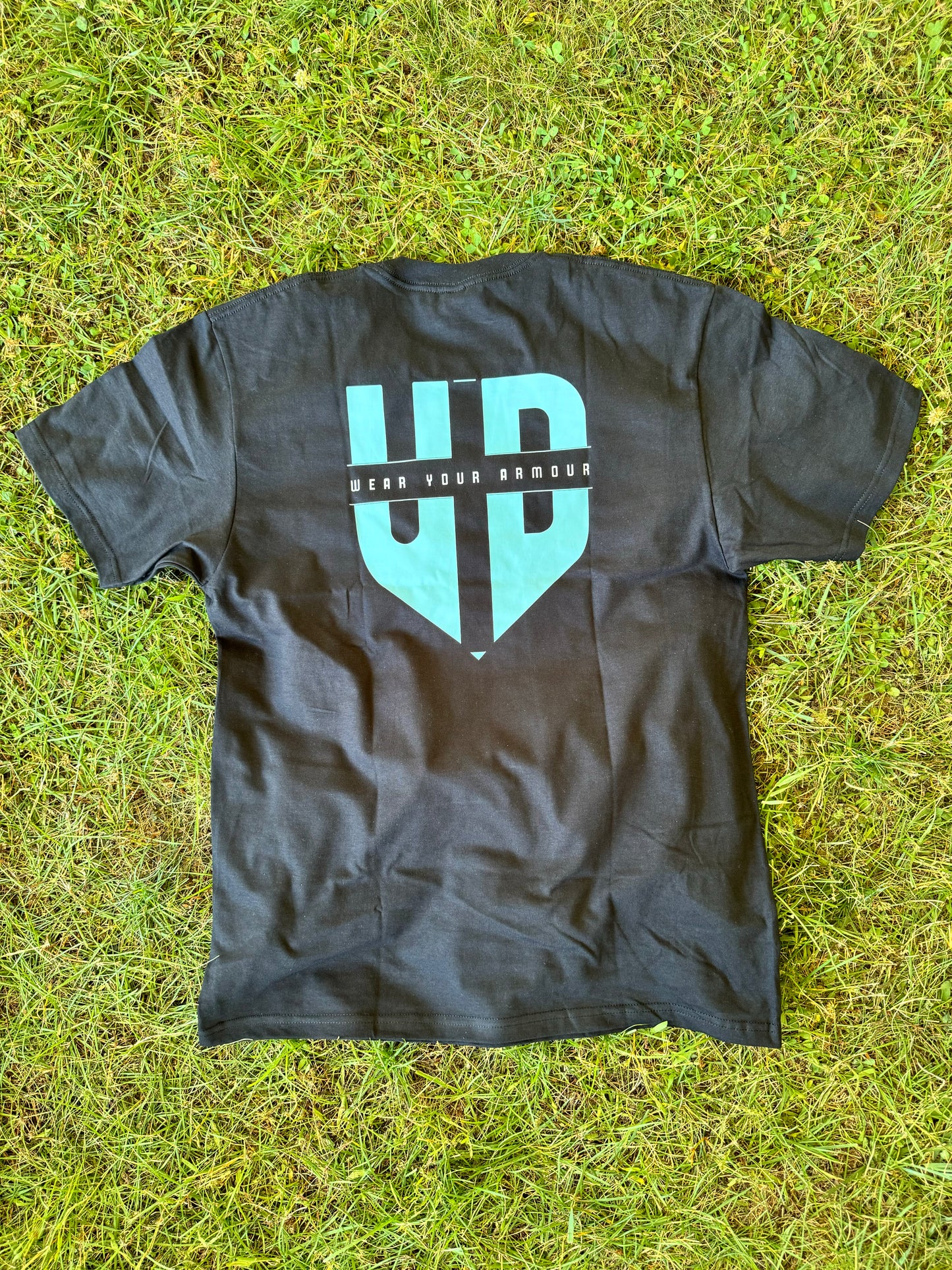 God made me. JERSEY raised me. Short sleeve T-shirt ✨NEW!✨ (Black)