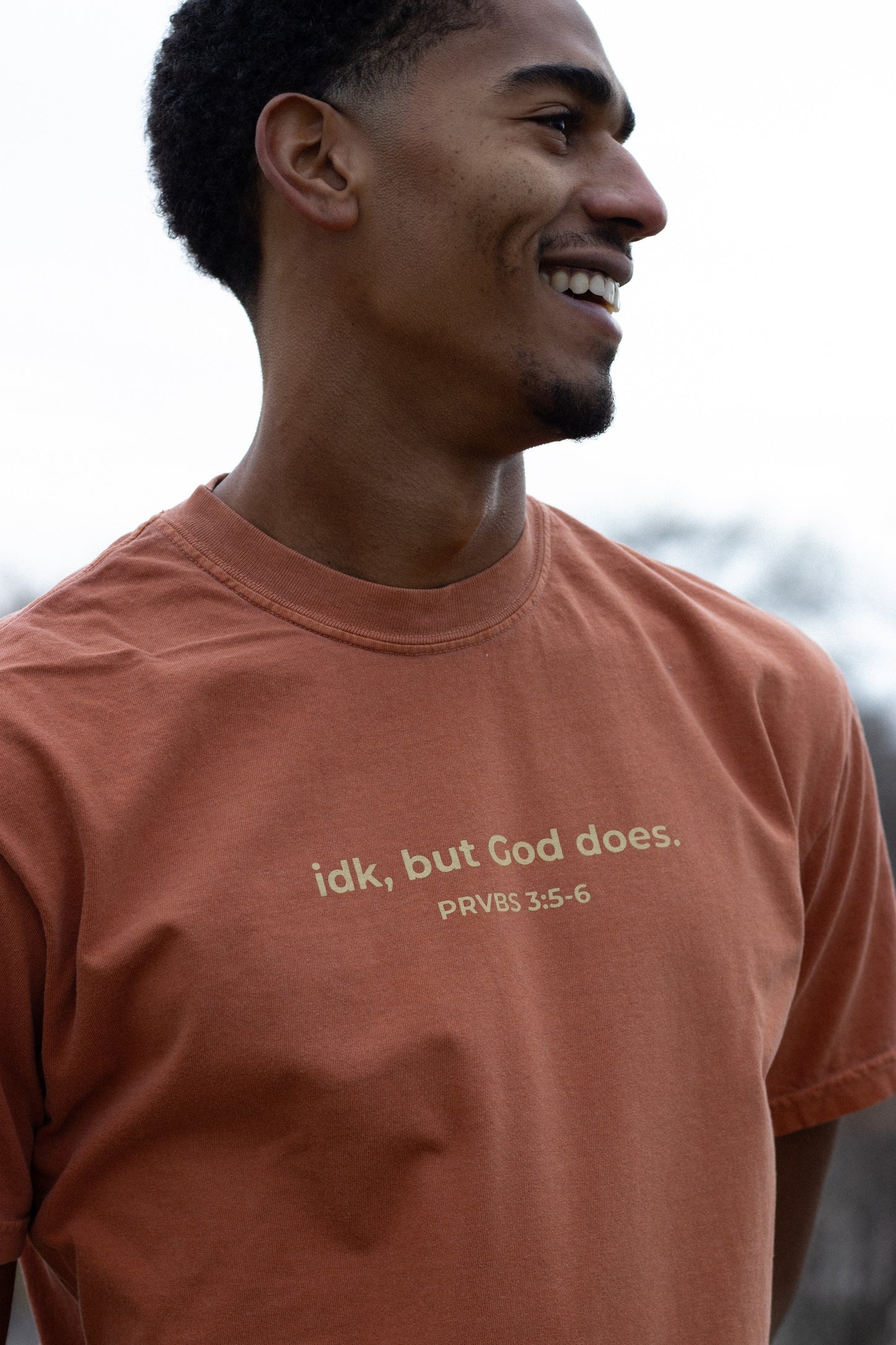 idk, but God does. Short sleeve T-Shirt